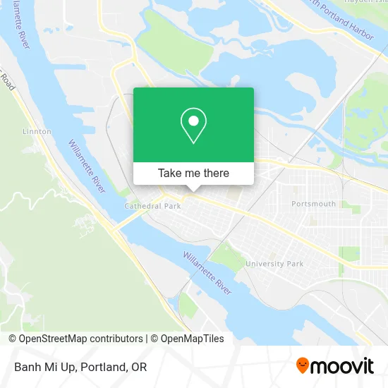 Banh Mi Up map