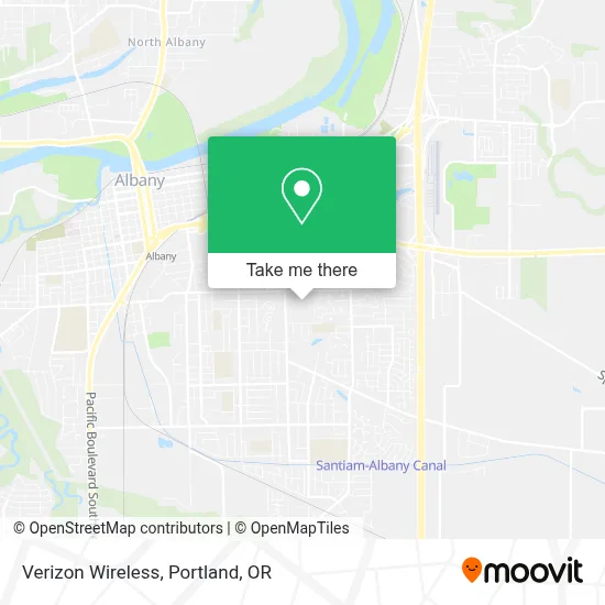 Verizon Wireless map