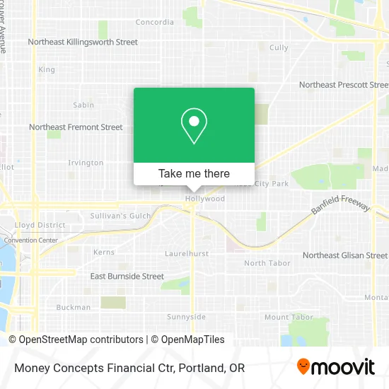 Money Concepts Financial Ctr map