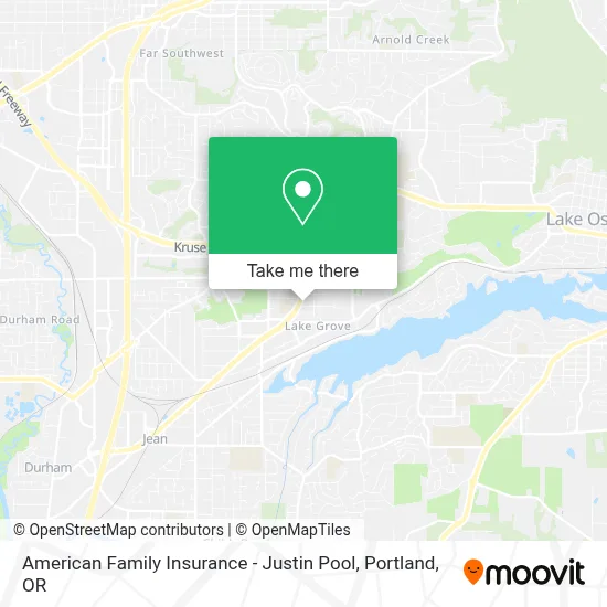 American Family Insurance - Justin Pool map