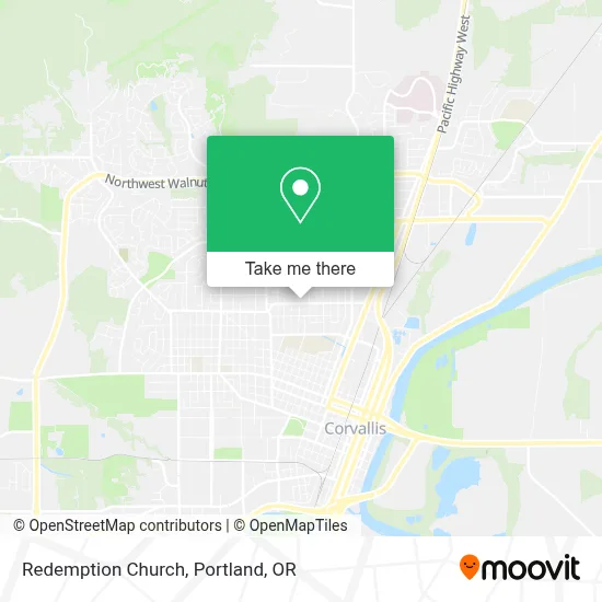 Redemption Church map