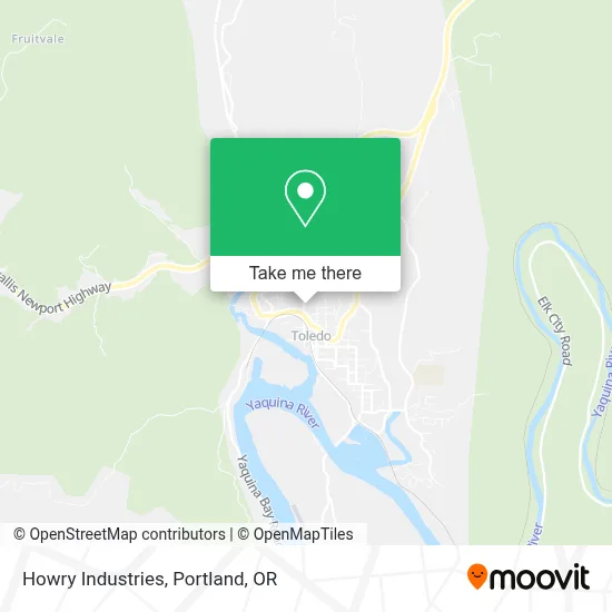 Howry Industries map