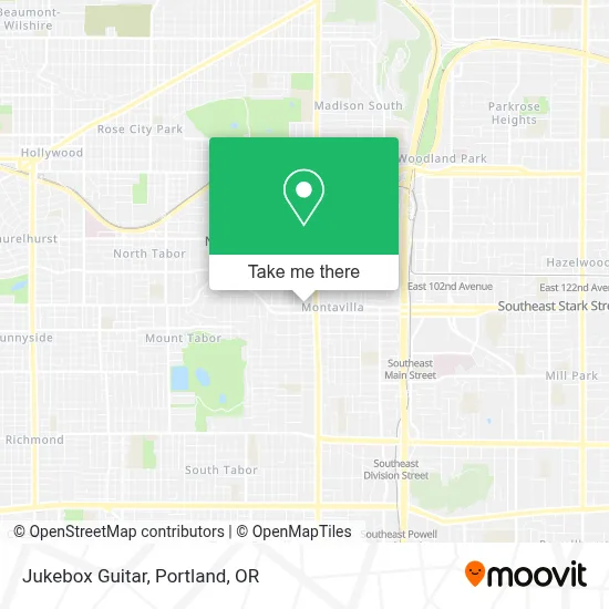 Jukebox Guitar map