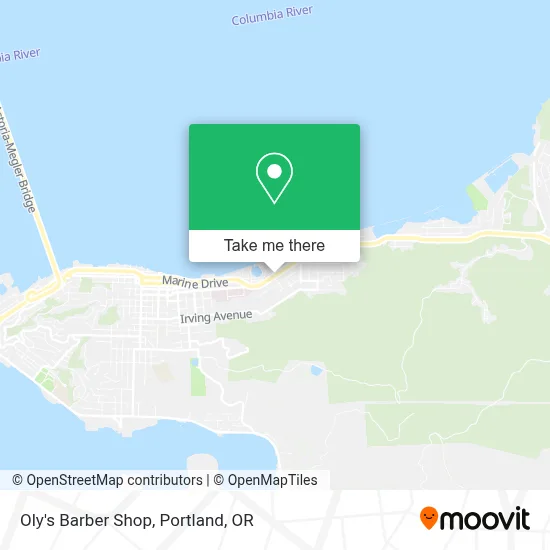 Oly's Barber Shop map