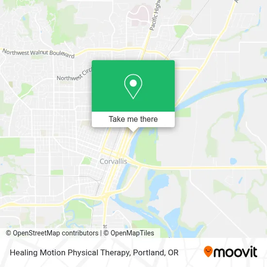 Healing Motion Physical Therapy map