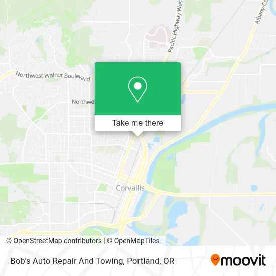 Bob's Auto Repair And Towing map