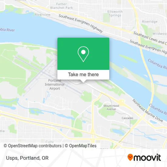 Usps map