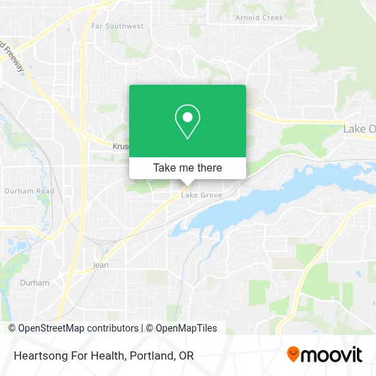 Heartsong For Health map