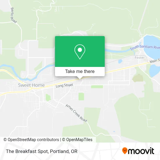The Breakfast Spot map