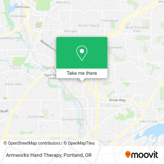 Armworks Hand Therapy map