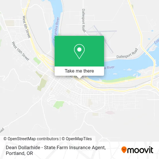 Dean Dollarhide - State Farm Insurance Agent map