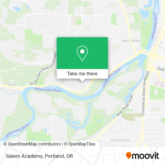 Salem Academy map