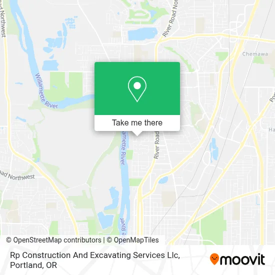 Rp Construction And Excavating Services Llc map