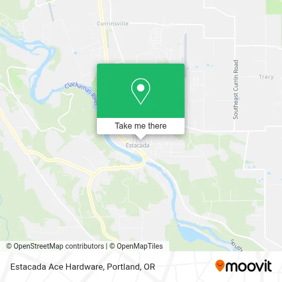 Estacada Ace Hardware map