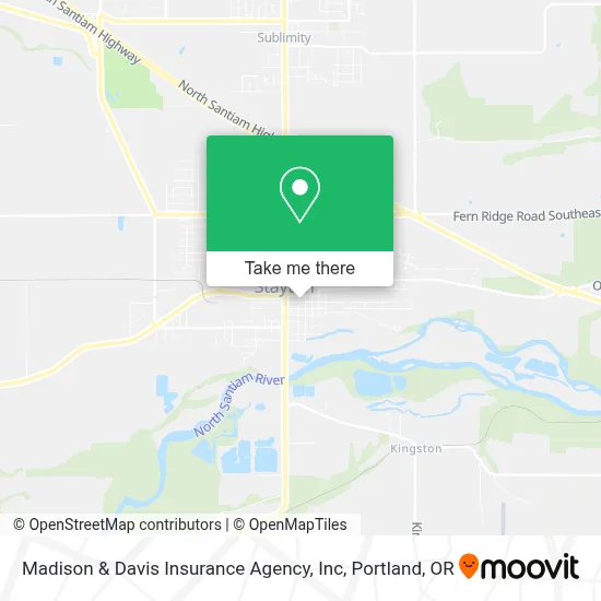 Madison & Davis Insurance Agency, Inc map