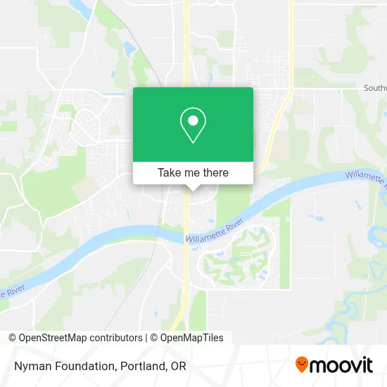Nyman Foundation map