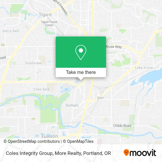 Coles Integrity Group, More Realty map
