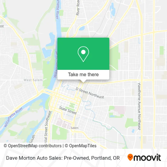 Dave Morton Auto Sales: Pre-Owned map