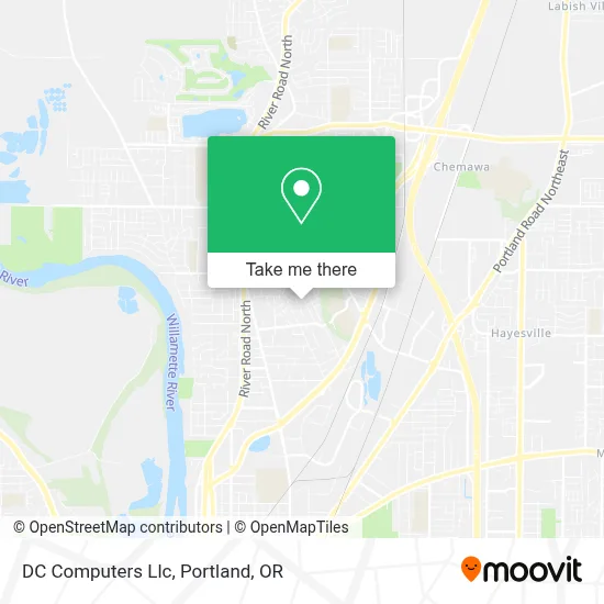 DC Computers Llc map