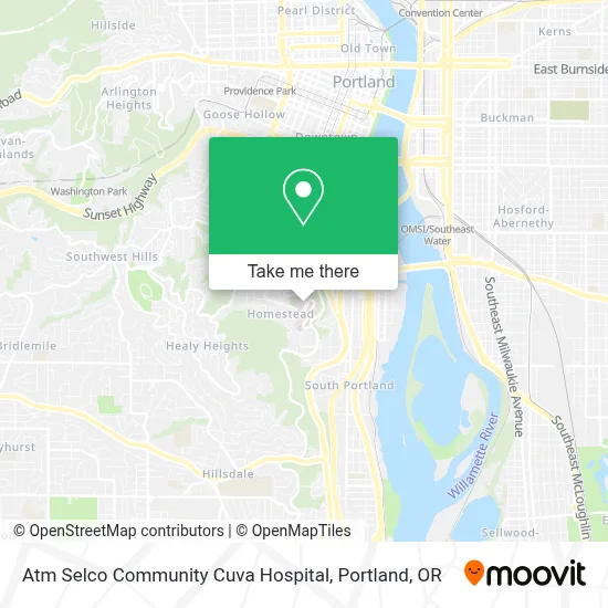 Atm Selco Community Cuva Hospital map