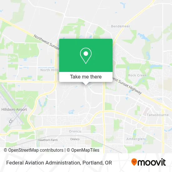 Federal Aviation Administration map