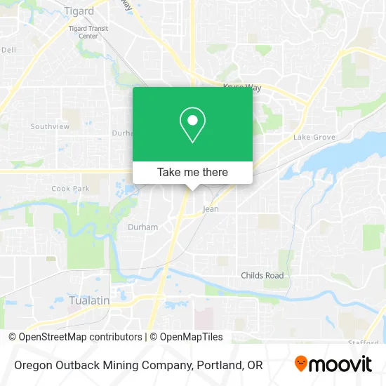 Oregon Outback Mining Company map