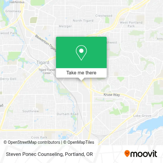 Steven Ponec Counseling map