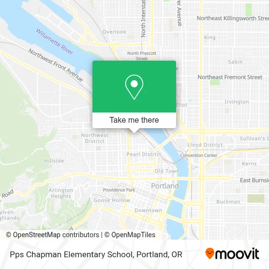 Pps Chapman Elementary School map