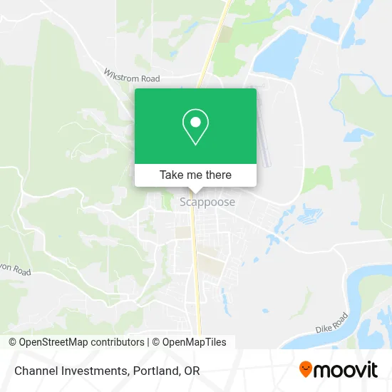 Channel Investments map