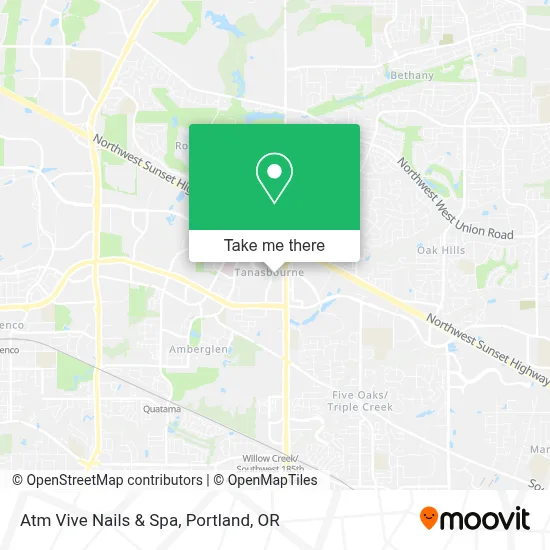 Atm Vive Nails & Spa map