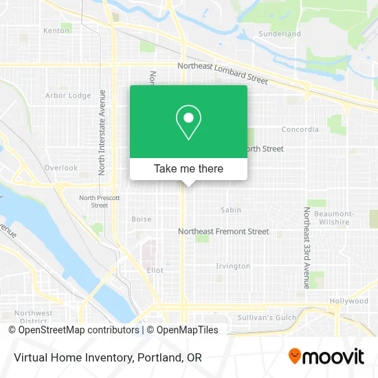 Virtual Home Inventory map
