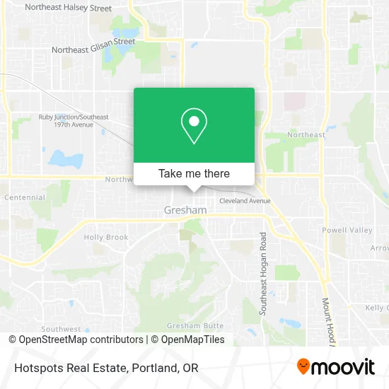 Hotspots Real Estate map
