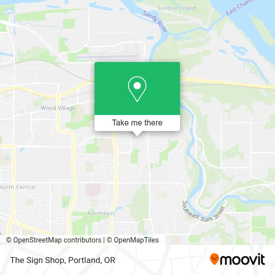 The Sign Shop map