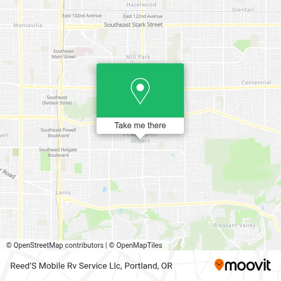 Reed’S Mobile Rv Service Llc map
