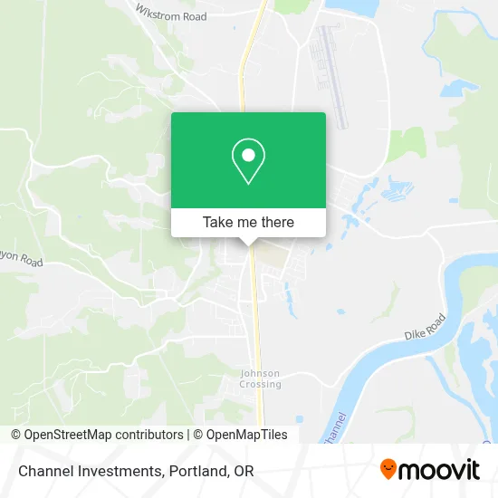 Channel Investments map