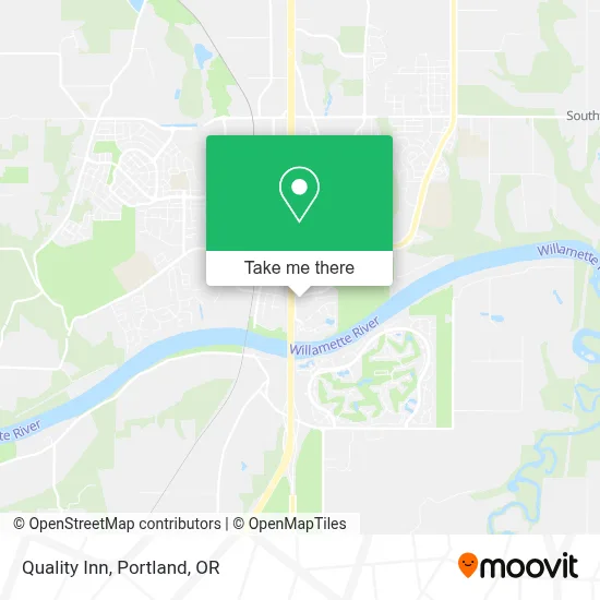 Quality Inn map