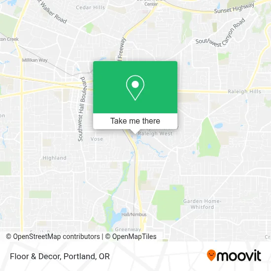 Floor & Decor map
