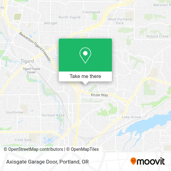 Axisgate Garage Door map