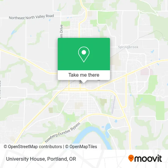 University House map