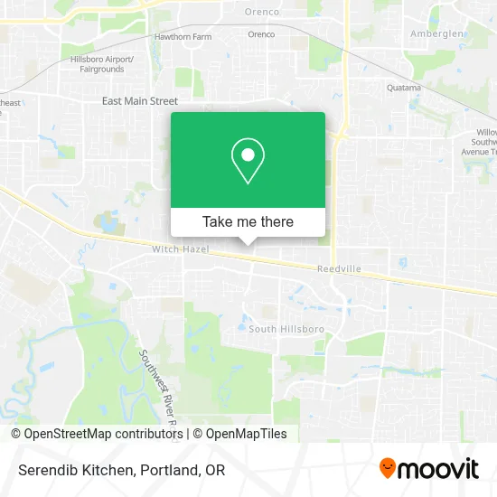 Serendib Kitchen map