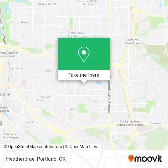 Heatherbrae map