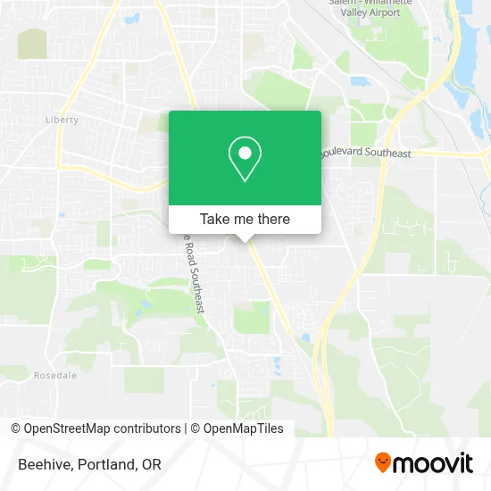 Beehive map