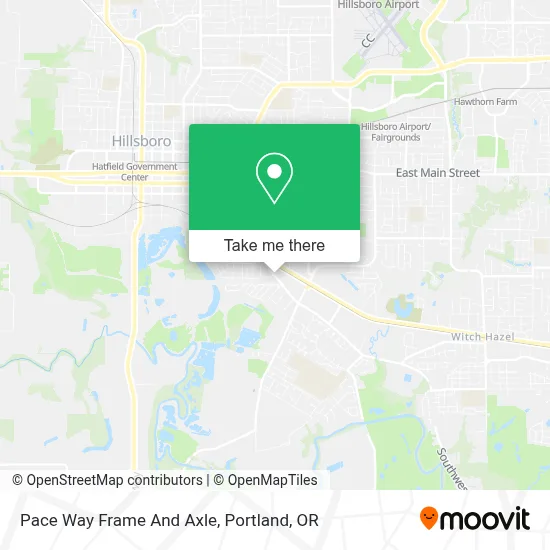 Pace Way Frame And Axle map