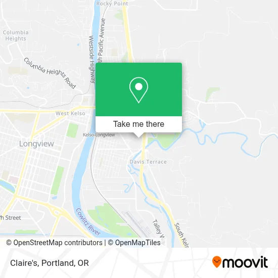 Claire's map