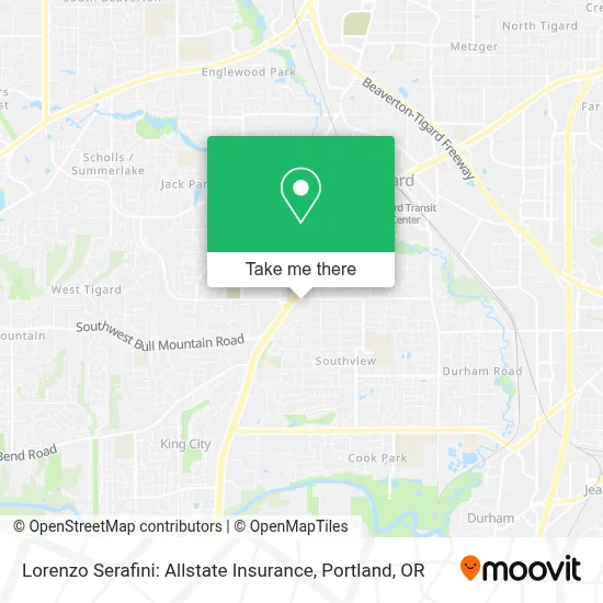 Lorenzo Serafini: Allstate Insurance map