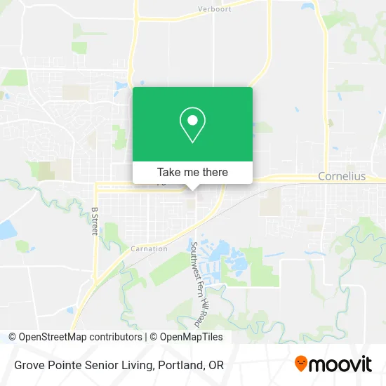Grove Pointe Senior Living map