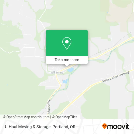U-Haul Moving & Storage map