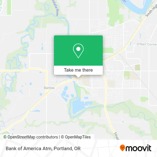 Bank of America Atm map