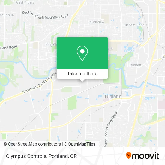 Olympus Controls map