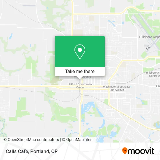 Calis Cafe map